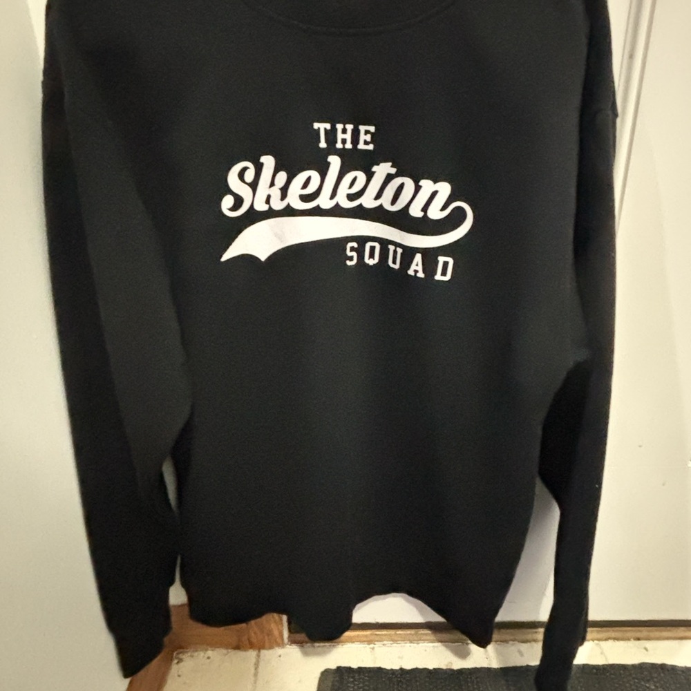 Black Skeleton Squad Sweatshirt